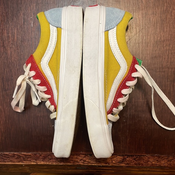 Vans sunshine Multi Color Block old Skool men/youth 4 womens 5.5 - Picture 5 of 8